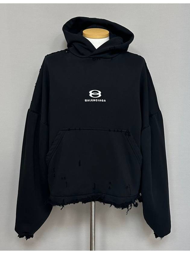 Luxury Balenciaga Trending 2026 Unity Sports Icon Cropped Hoodie