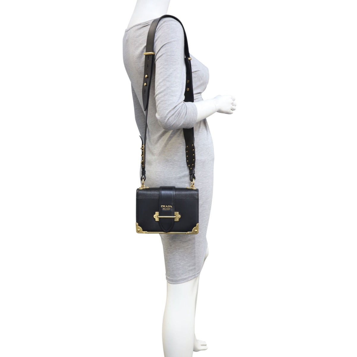 Prada Cahier Shoulder Bag