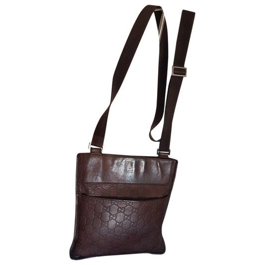 Gucci brown leather bag