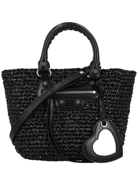 Luxury Balenciaga Trending 2026 Le Cagole Small Tote Bag Black