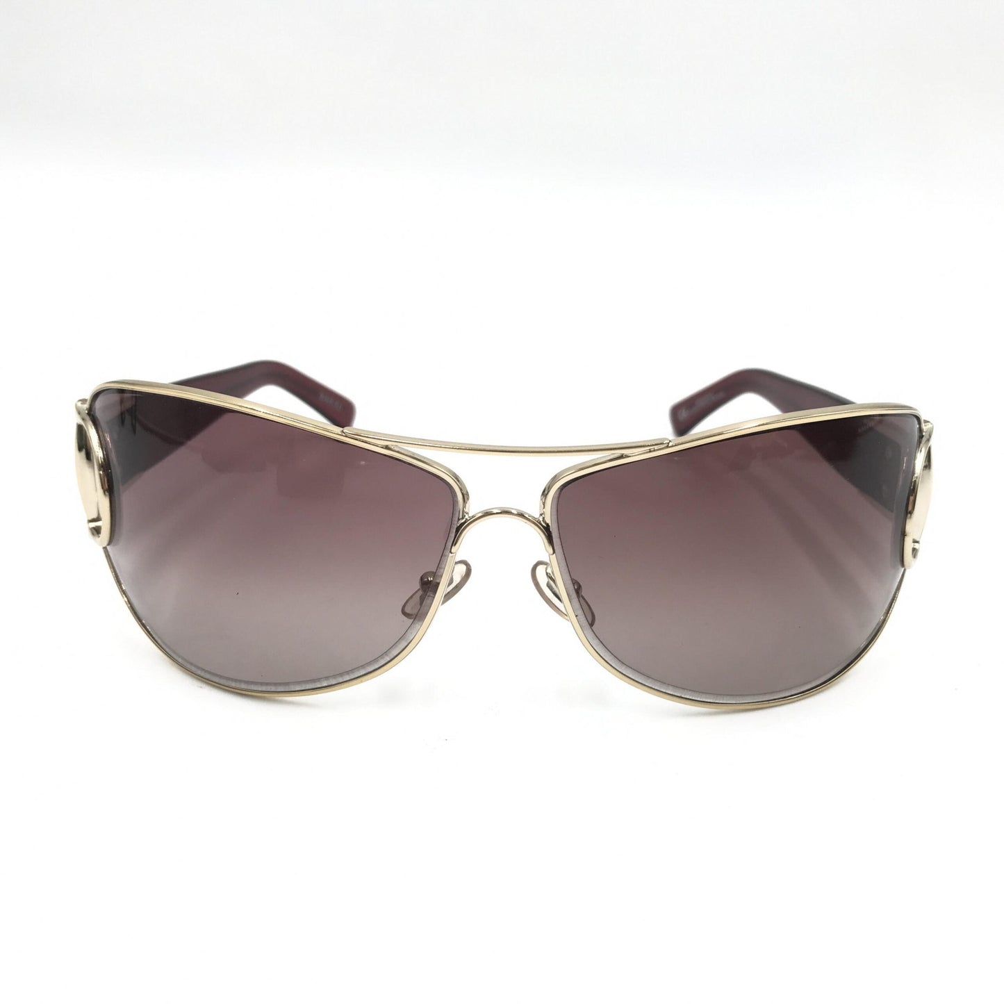 Gucci Aviator Horsebit Sunglasses With Tinted Women's Lenses ( )