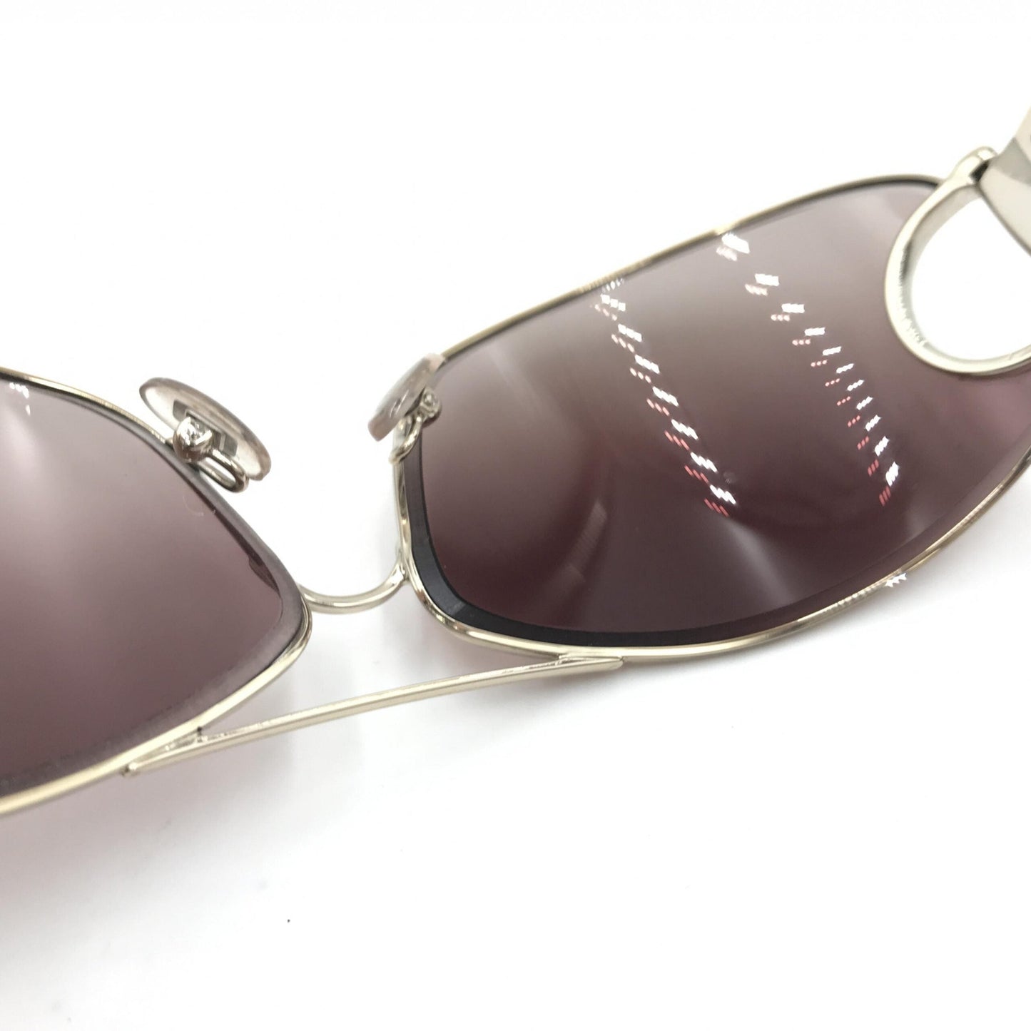 Gucci Aviator Horsebit Sunglasses With Tinted Women's Lenses ( )