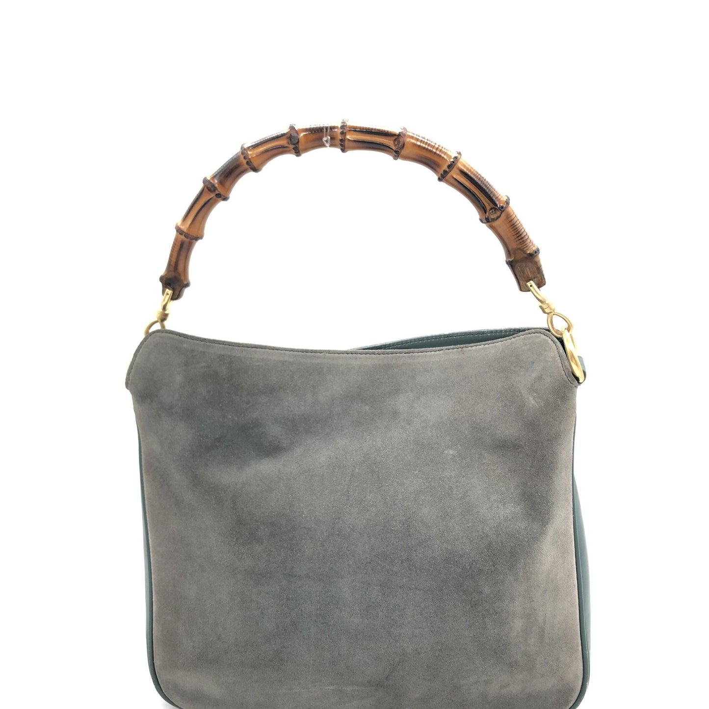 Gucci Bamboo Suede Shoulder Women's Bag ( )