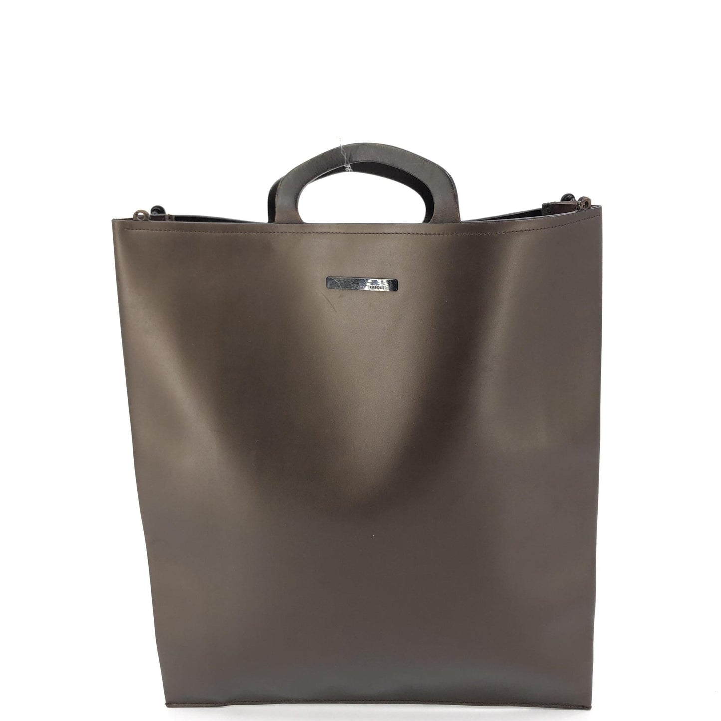 Gucci Brown Leather Women's Handbag ( )
