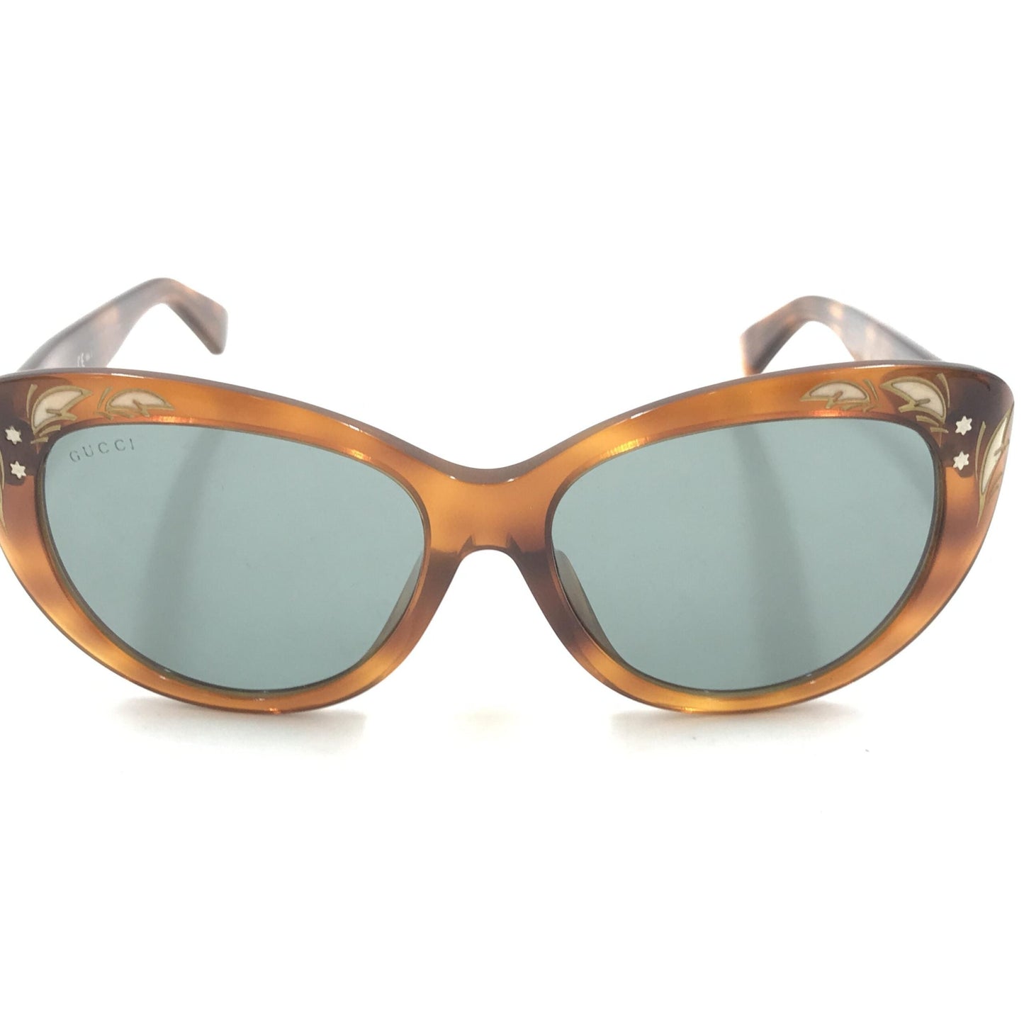 Gucci Cat Eye Sunglasses With Tortoise Women's Shell ( )