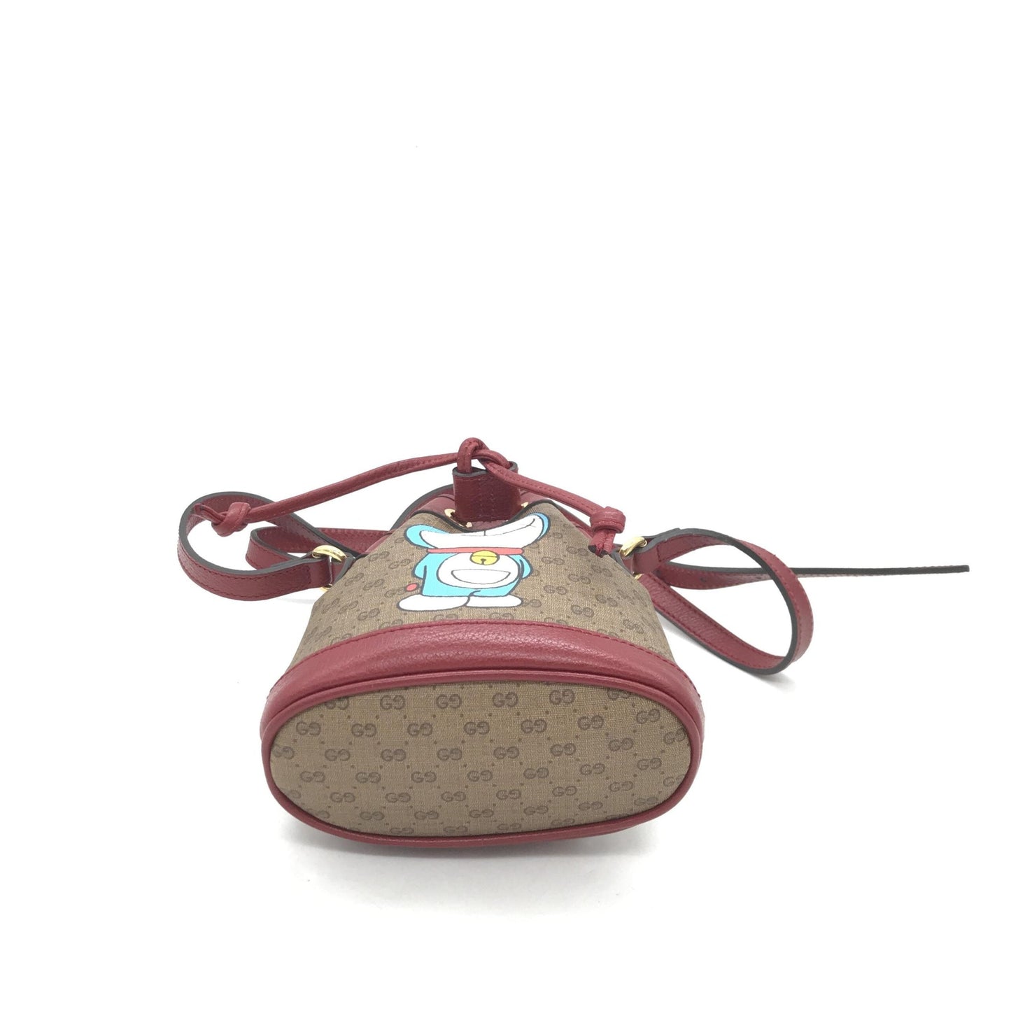 Gucci Doraemon X Gucci Coated Canvas Bucket Women's Bag ( )