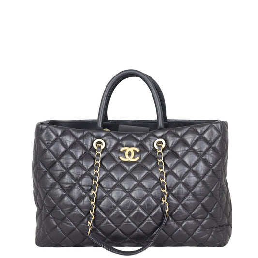 Chanel Coco Handle Shopping Tote Large