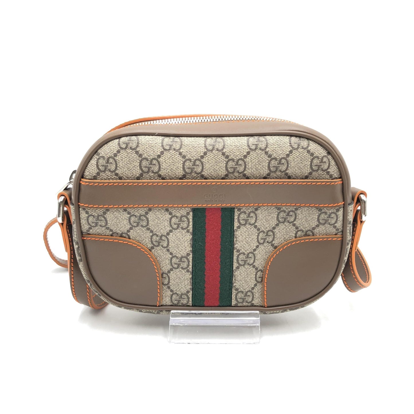 Gucci GG Supreme Sherry Shoulder Bag Women's Brown ( )