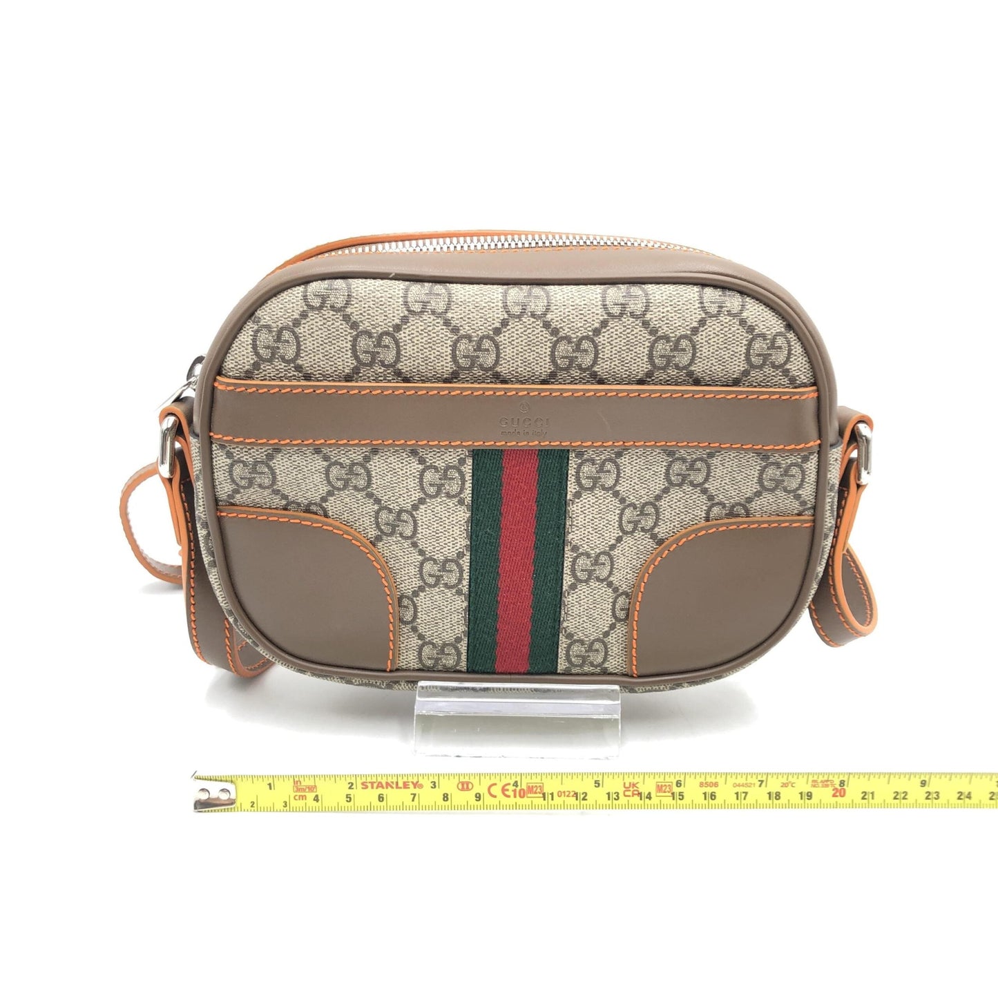 Gucci GG Supreme Sherry Shoulder Bag Women's Brown ( )