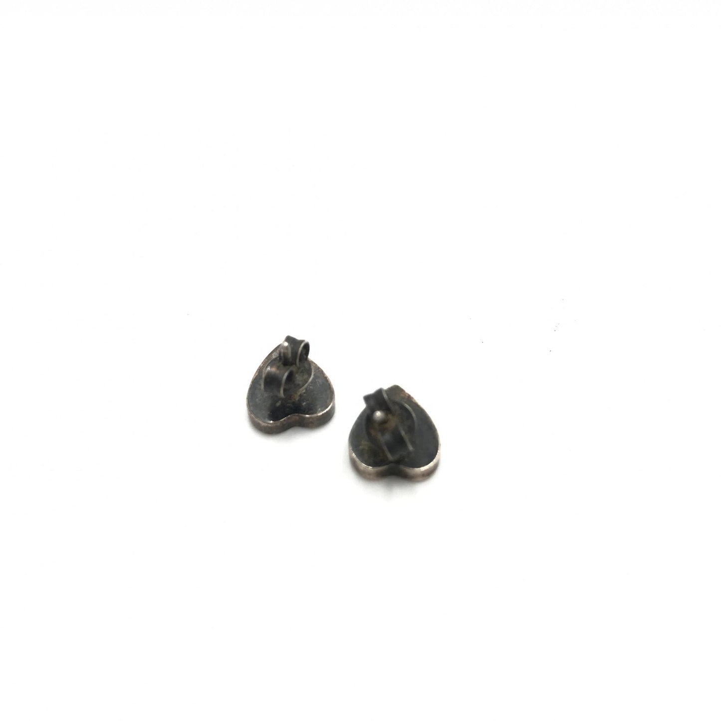 Gucci Silver 925 Heart Stud Women's Earrings ( )