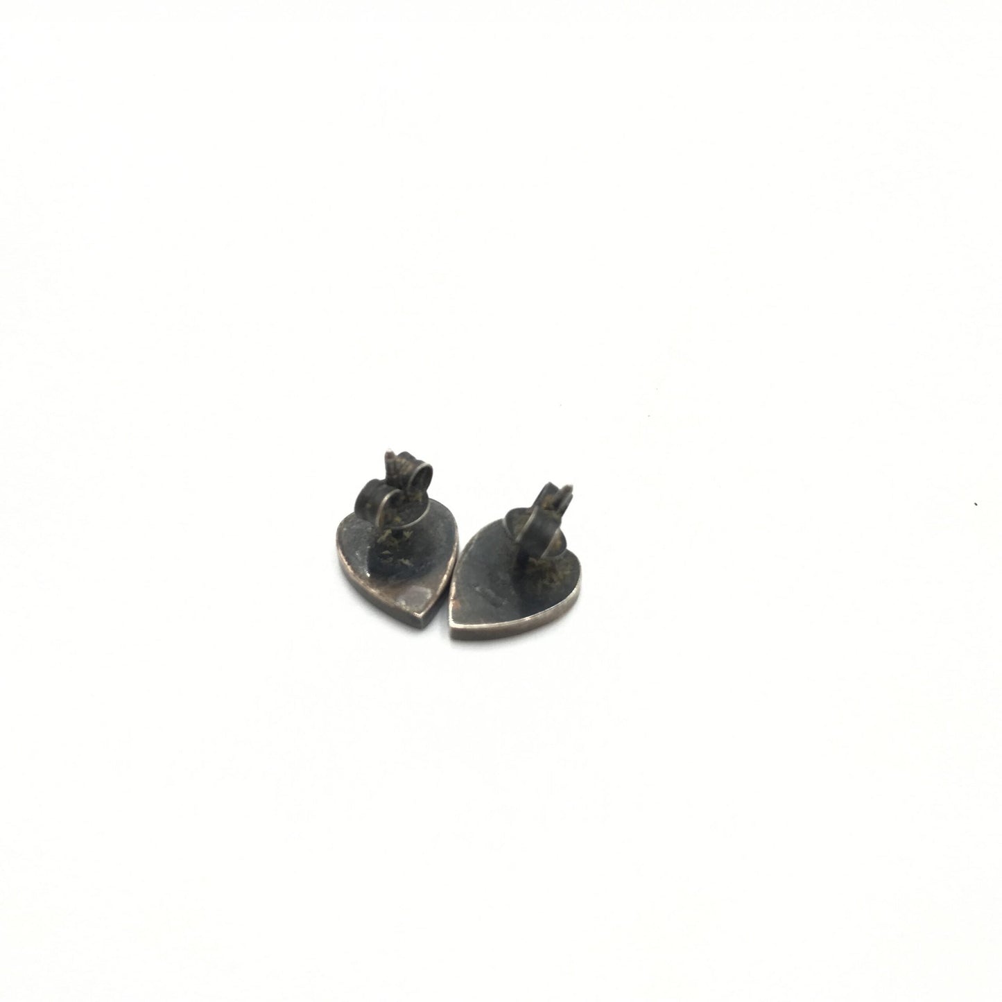 Gucci Silver 925 Heart Stud Women's Earrings ( )