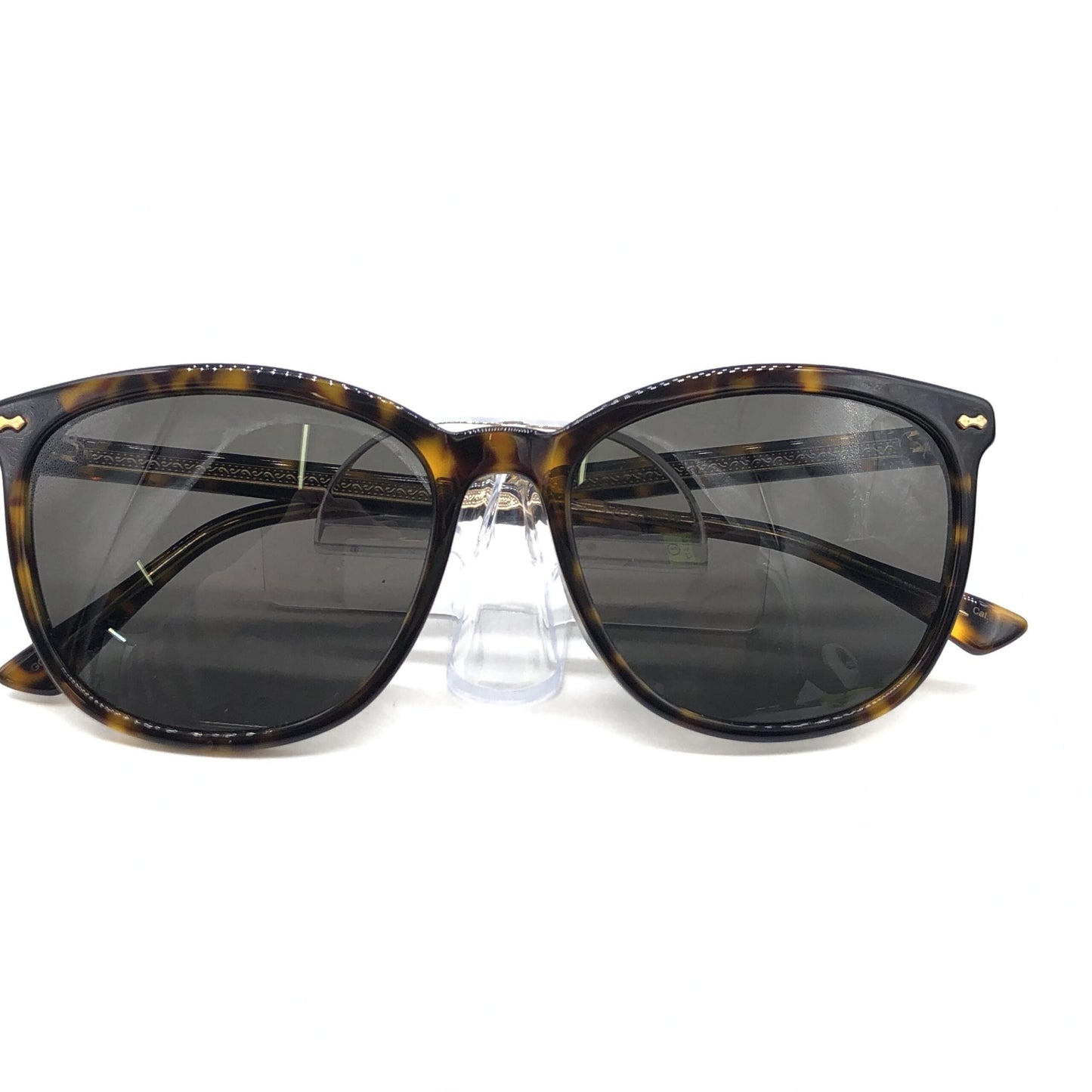 Gucci Tortoise Square Frame Women's Sunglasses ( )