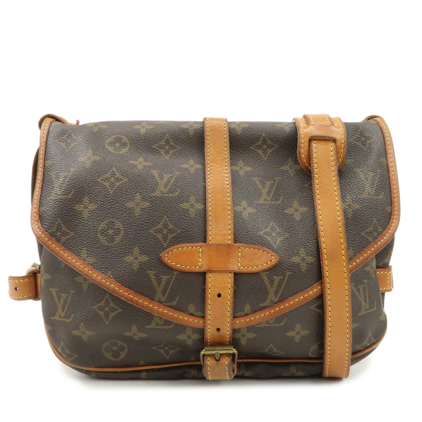 Louis Vuitton Monogram Saumur 30 Crossbody Bag Shoulder Bag M42256