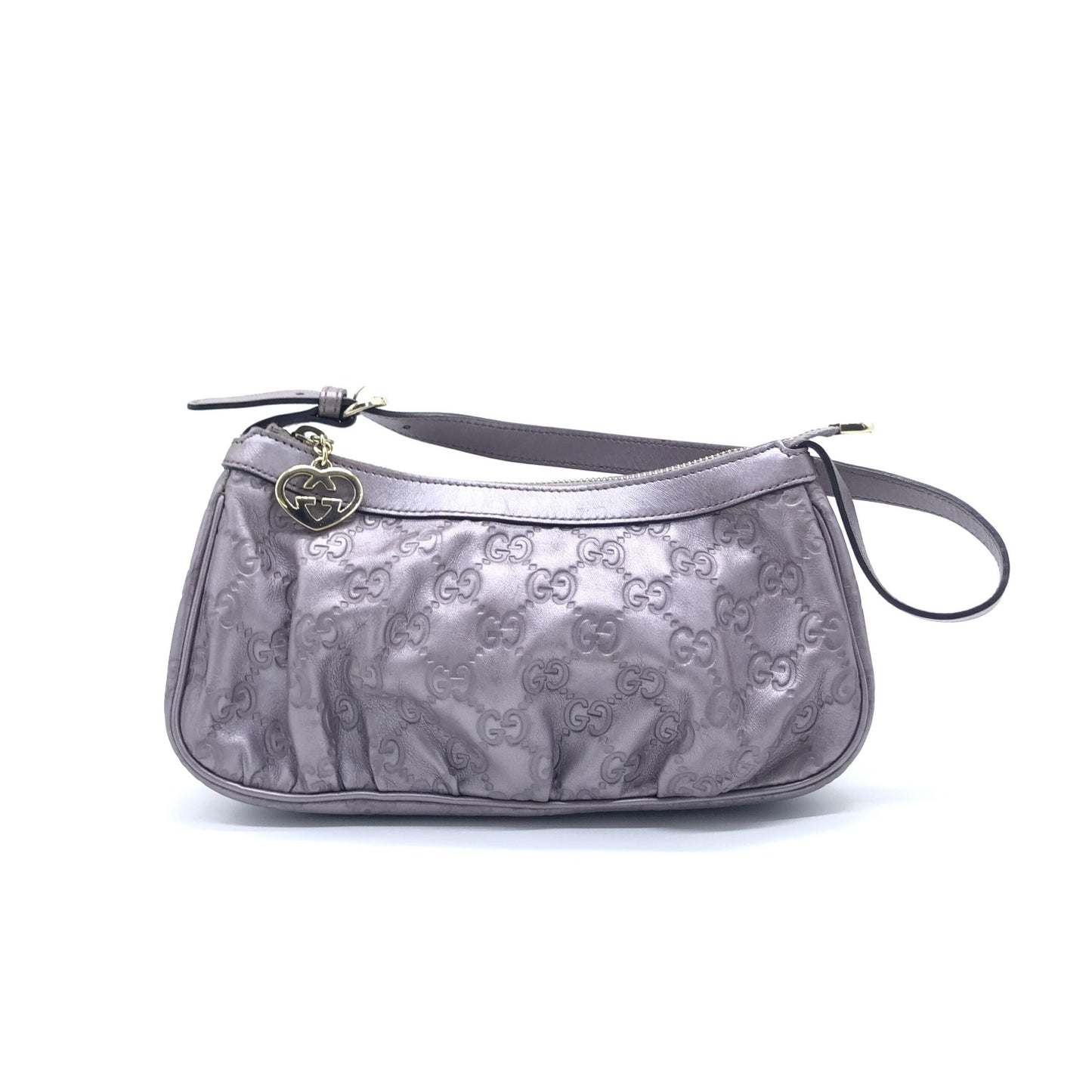 Gucci Metallic Guccissima Lovely Shoulder Women's Bag ( )