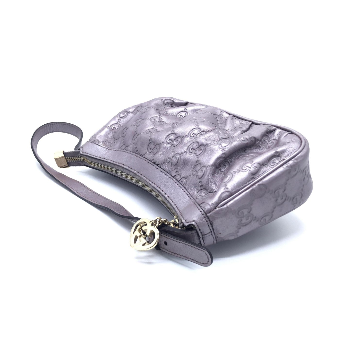 Gucci Metallic Guccissima Lovely Shoulder Women's Bag ( )
