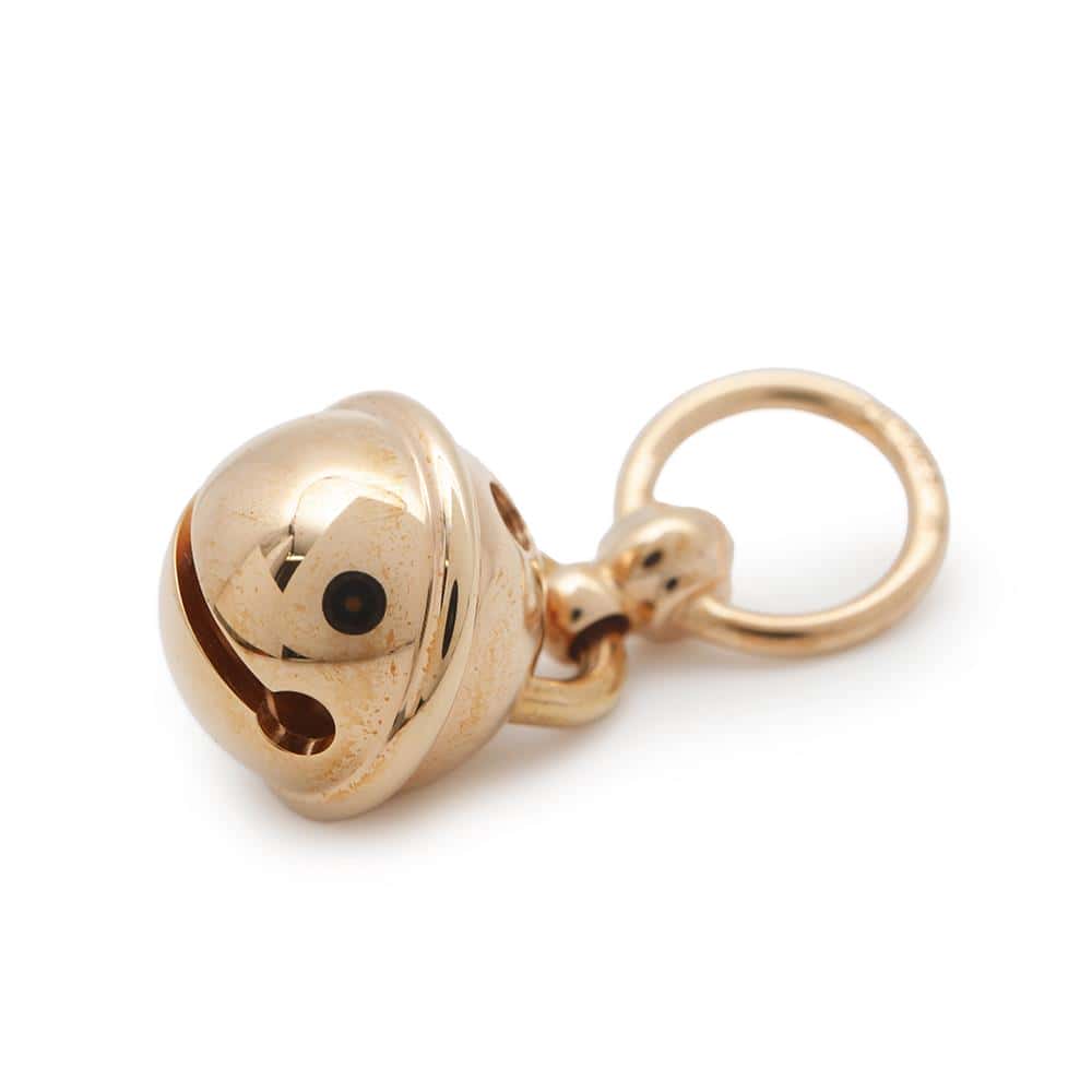 HERMES ScarfRing Twilly 《Bell》 Pink GoldH603339S 00 Metal