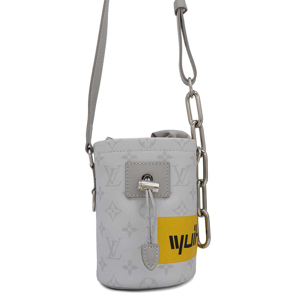 LOUIS VUITTON Chalk Nano Bag GrayM44631 Monogram