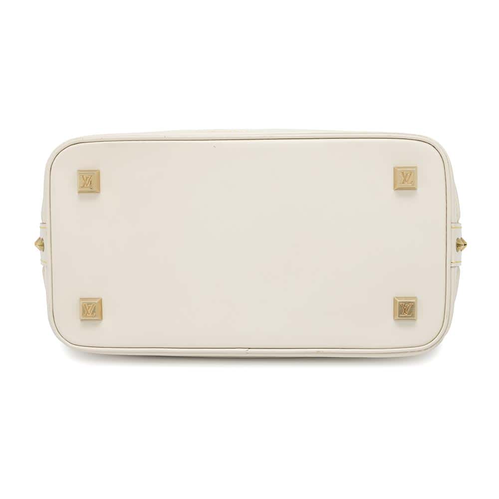 LOUIS VUITTON Lock It BlancM91887 Suhaliã»Leather Size PM