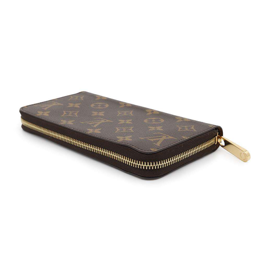 LOUIS VUITTON Zippy Wallet BrownM42616 Monogram