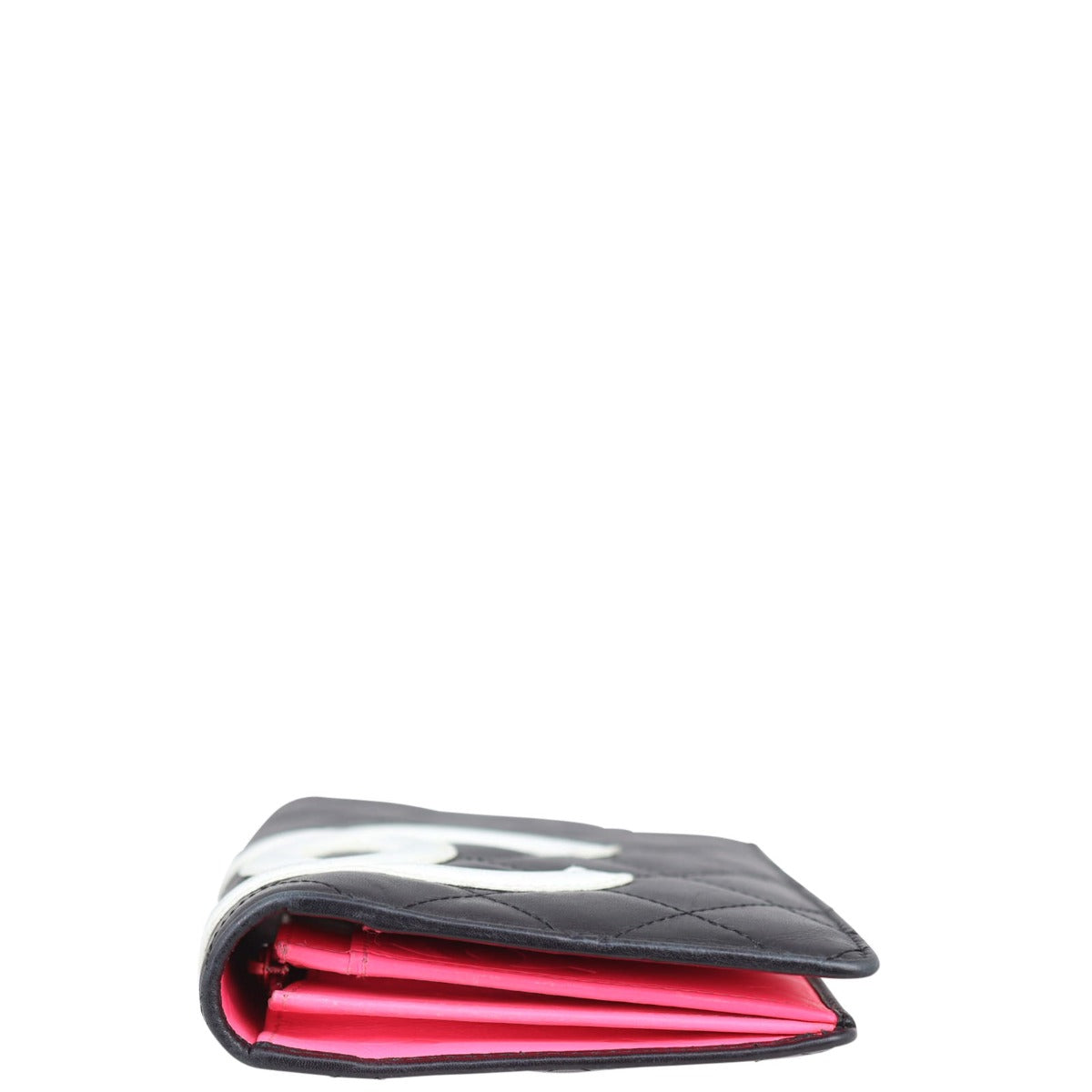 Chanel Ligne Cambon Yen Wallet | Black Calfskin