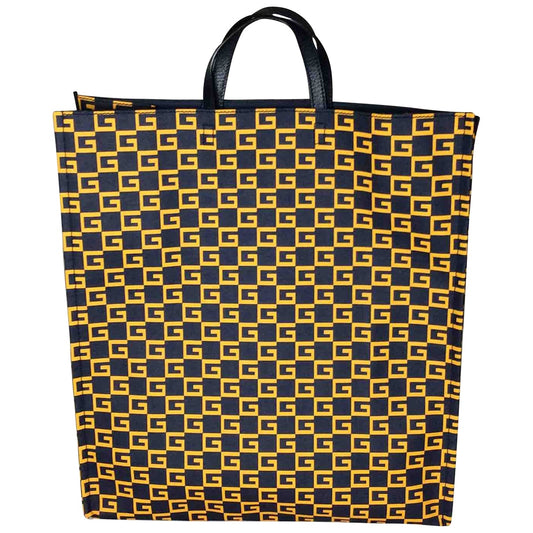 Gucci navy polyester bag