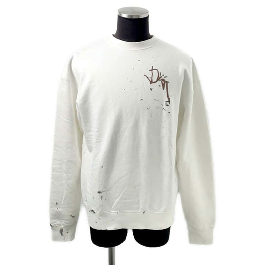 Dior Travis Scott Oversized Cactus Jack Knitted Fabric Size XS White283J679A0531 Cotton100%