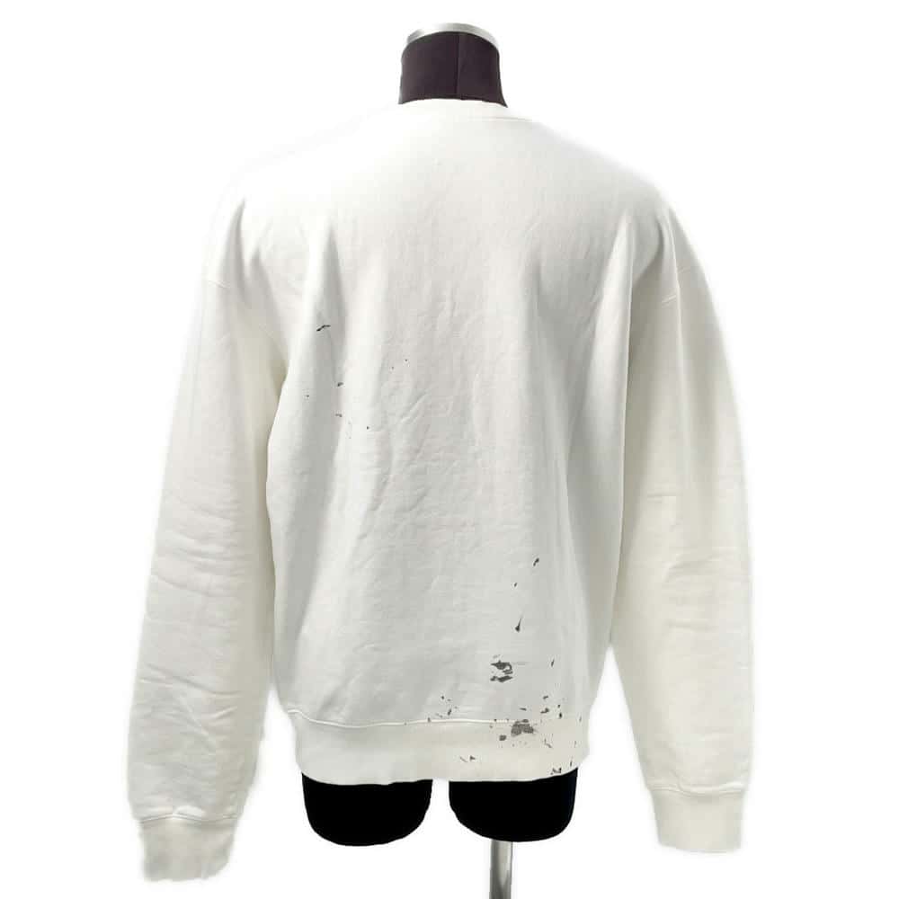 Dior Travis Scott Oversized Cactus Jack Knitted Fabric Size XS White283J679A0531 Cotton100%