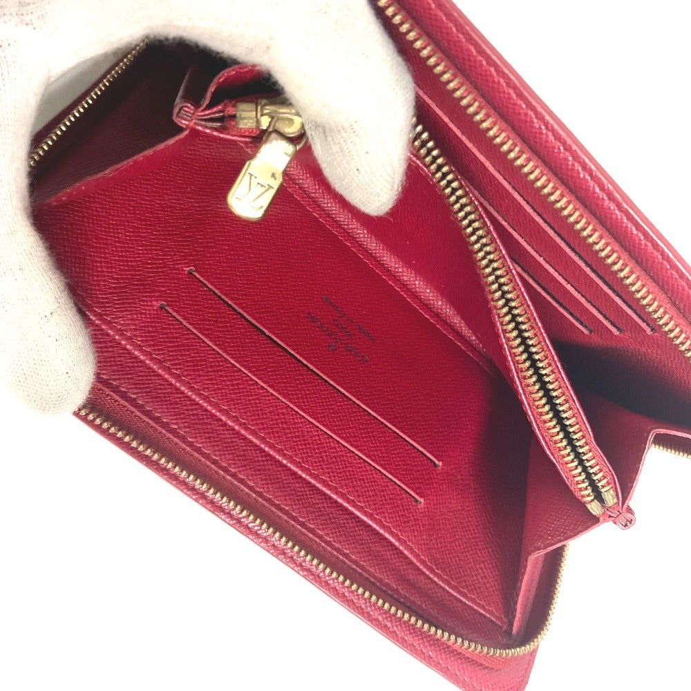 LOUIS VUITTON Long Wallet Purse M95006 Monogram Cherry Canvas Brown Monogram Cherry by Takashi Murakami Porto Monet Zip Women