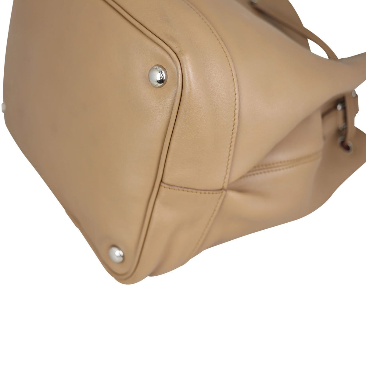 Prada City Calf Leather Bucket Bag