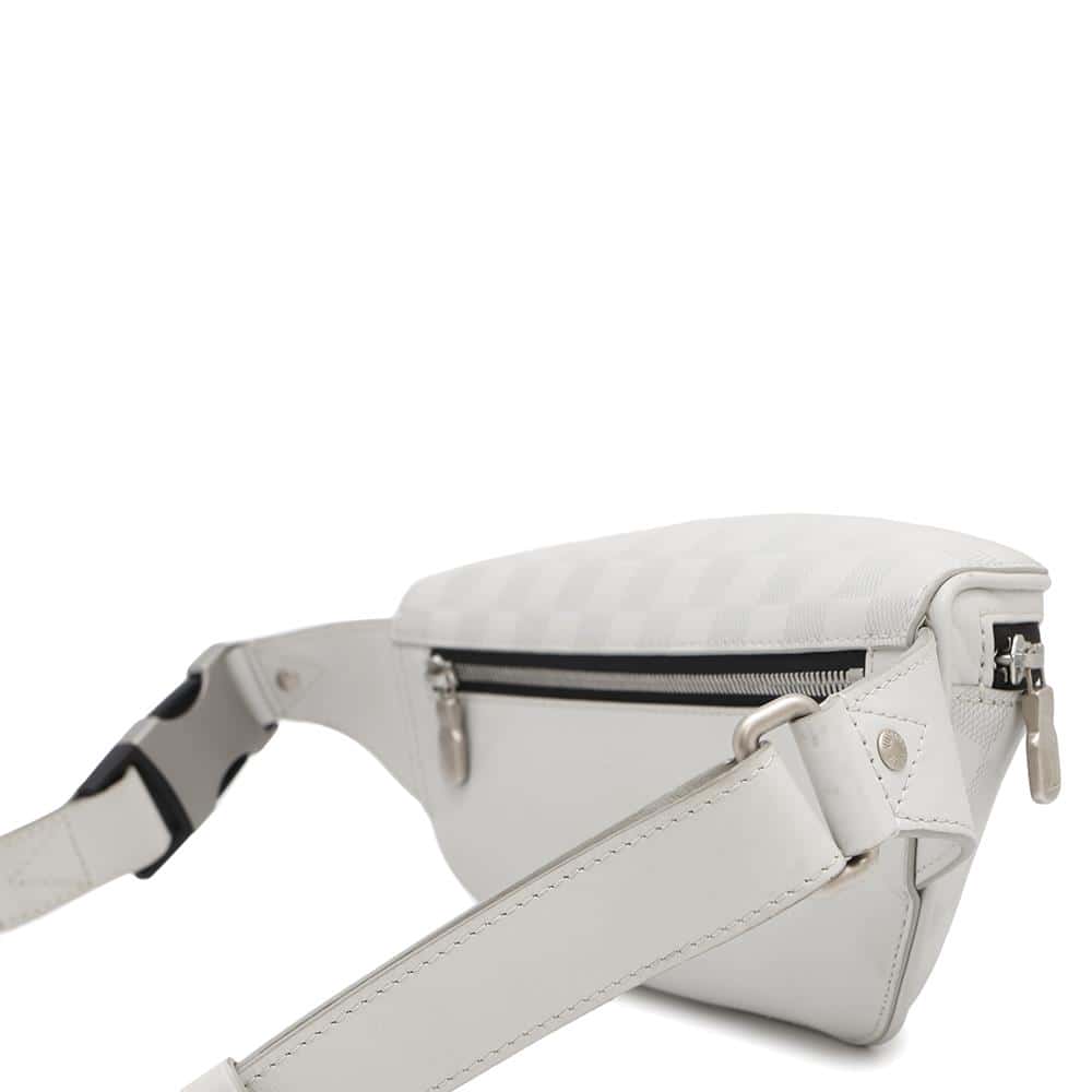 LOUIS VUITTON Canvas?Bumbag BlancN40326 Damier Infini Leather