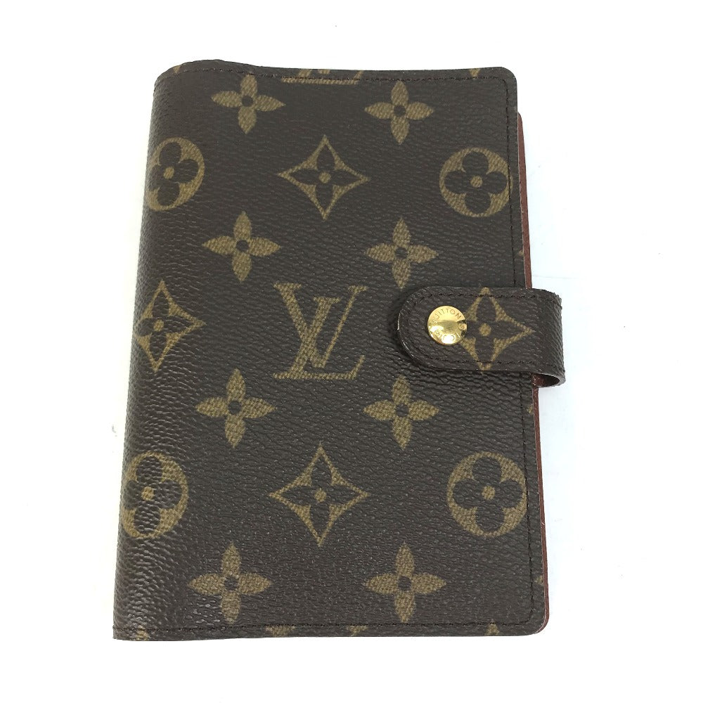 LOUIS VUITTON Notebook cover R20005 Monogram canvas Brown Monogram Agenda PM Women