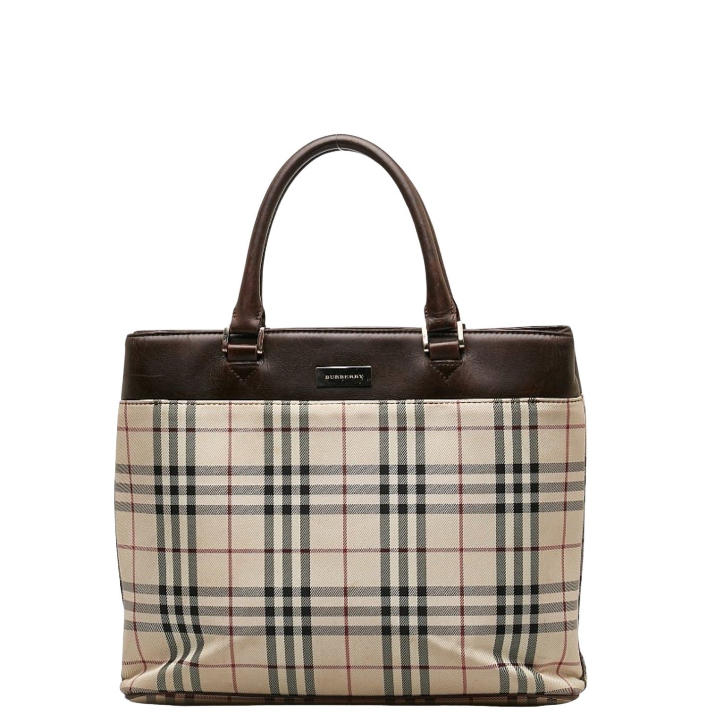 Luxury Burberry Nova Check Tote