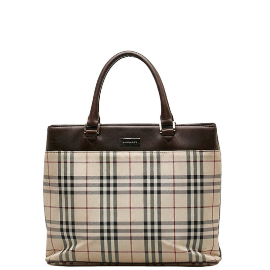 Luxury Burberry Nova Check Tote