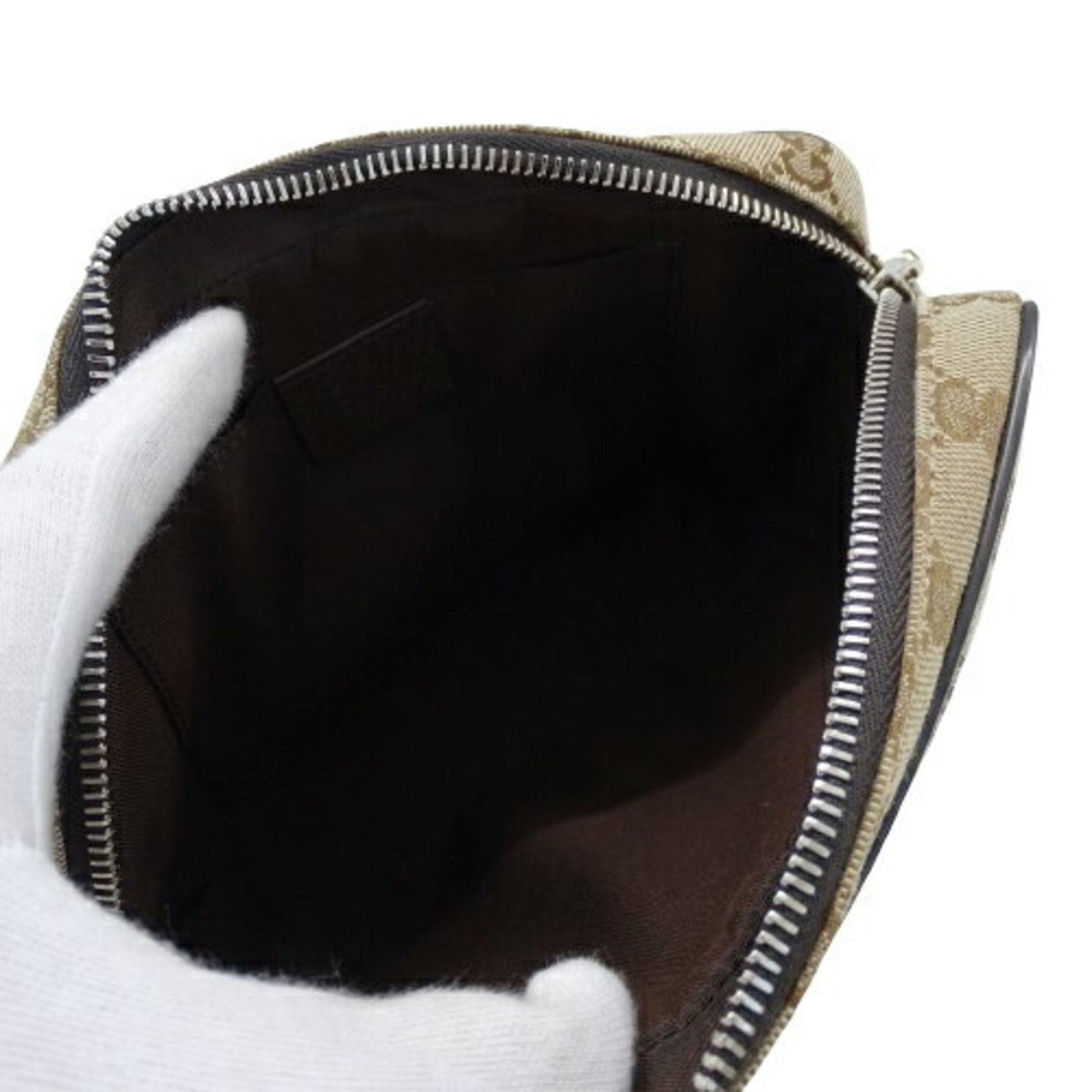 Gucci Canvas Shoulder Bag