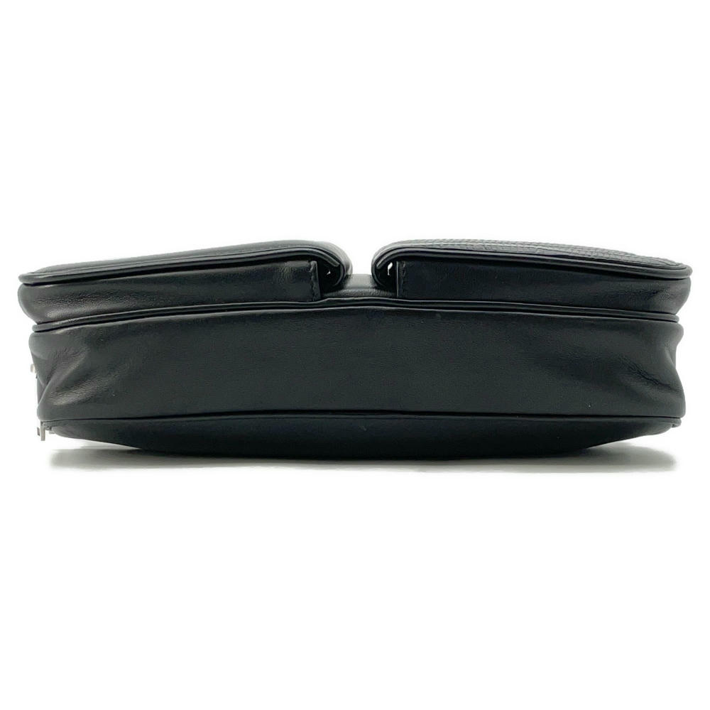 SAINT LAURENT PARIS ?Shoulder Bag Black712569 Leather Embossed Leather