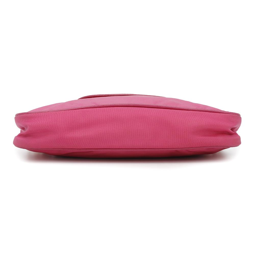 PRADA ?Shoulder Bag Pink Saffiano LeatherLeather Nylon