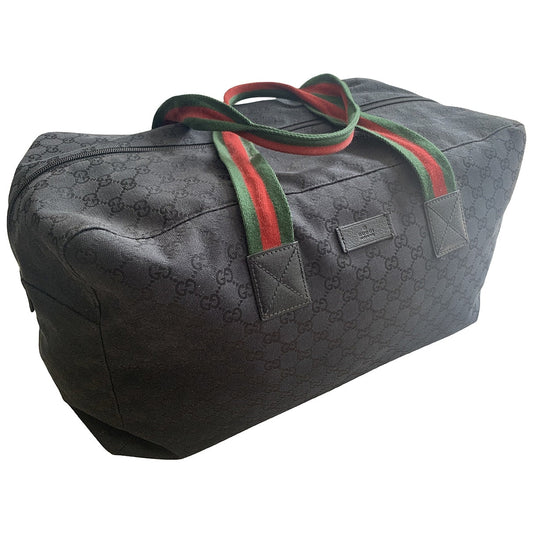 Gucci black cloth bag