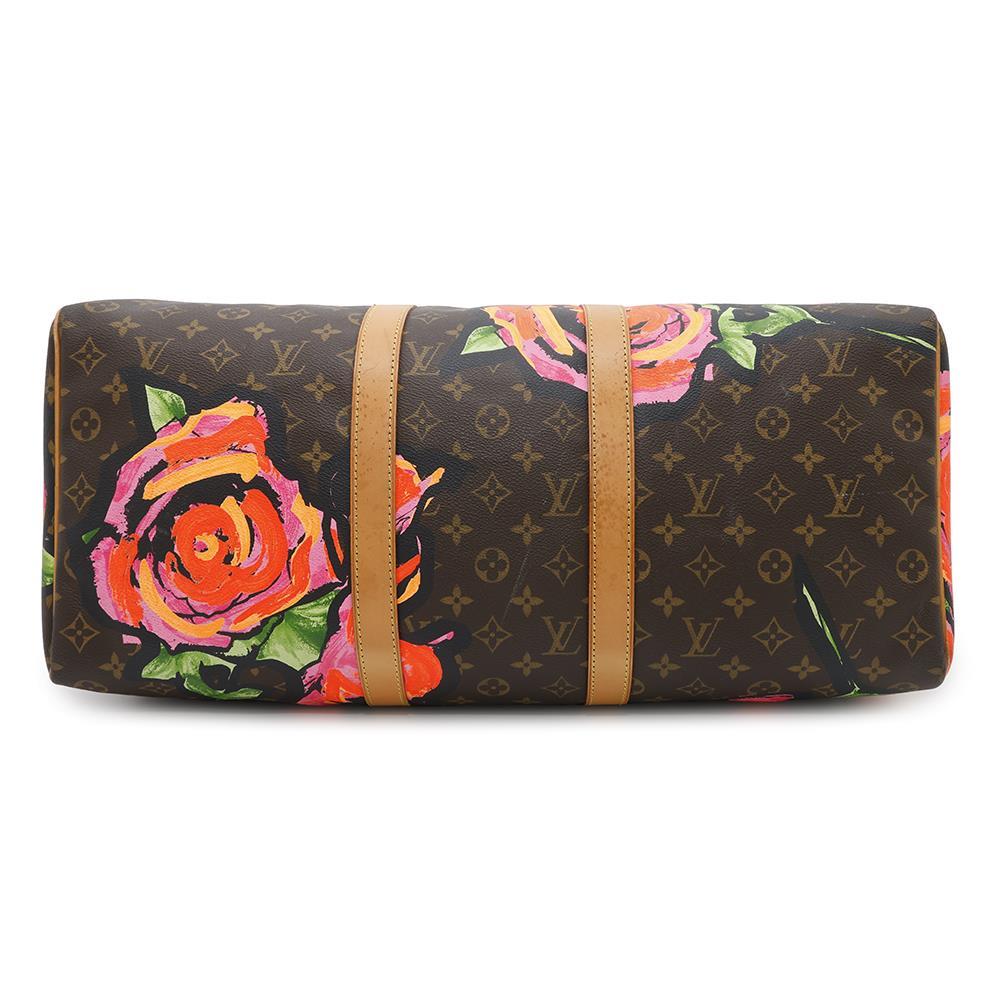 LOUIS VUITTON Keepall BrownM48605 Monogramã»Rose Size 50