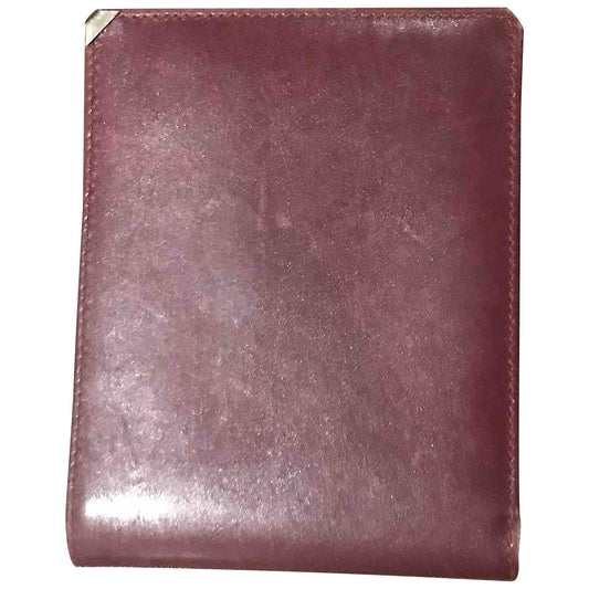 Gucci burgundy leather case