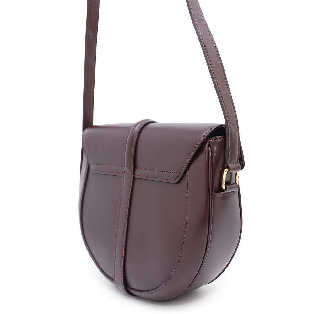 CELINE Busas 16 Seize Shoulder Bag Bordeaux189193 Leather