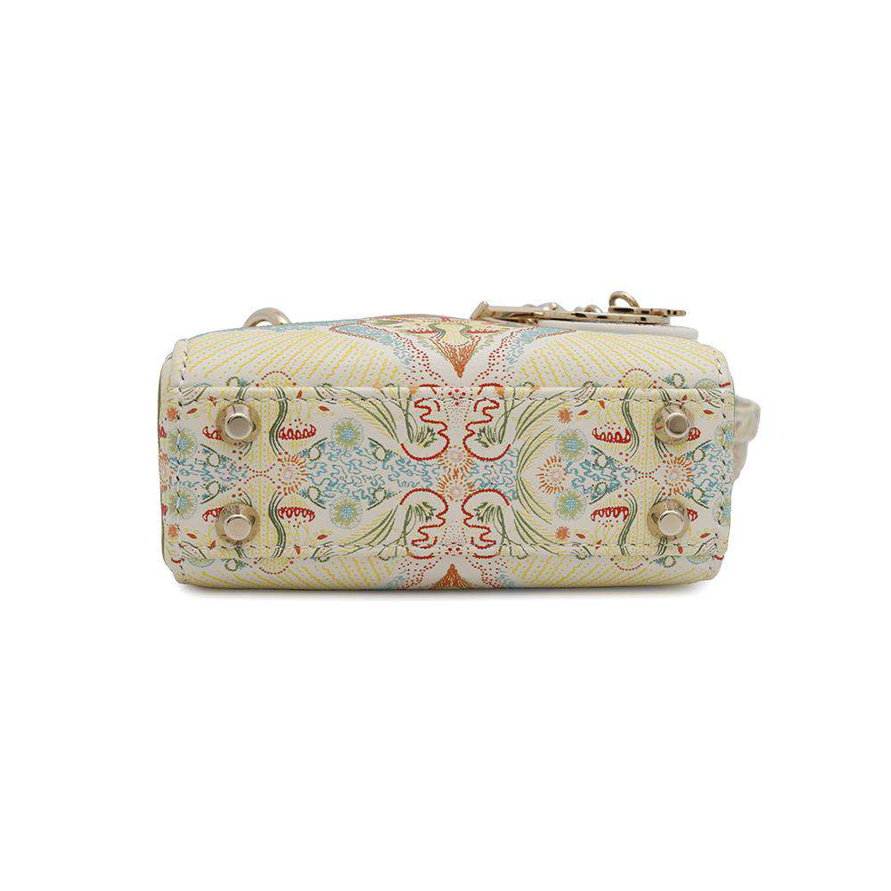Dior ?Lady Dior Multicolor Leather Size micro
