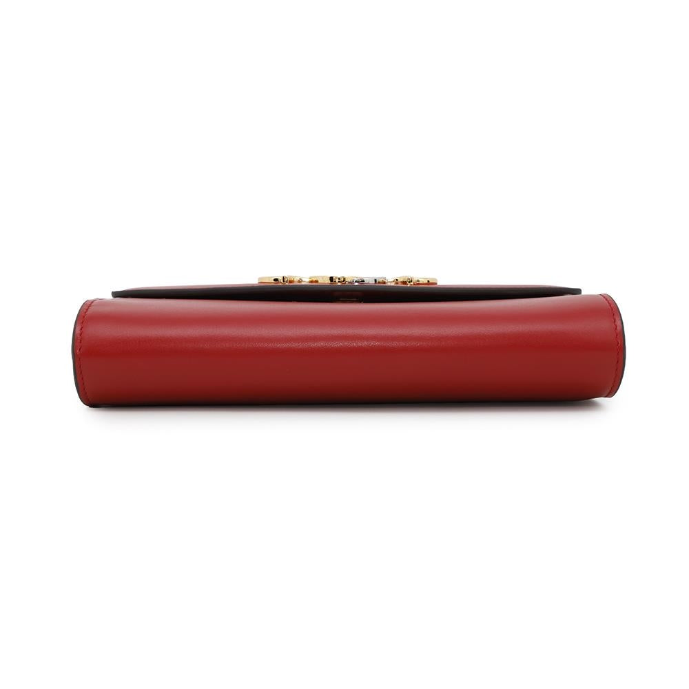 GUCCI Zumi ChainShoulder Red572375 Leather