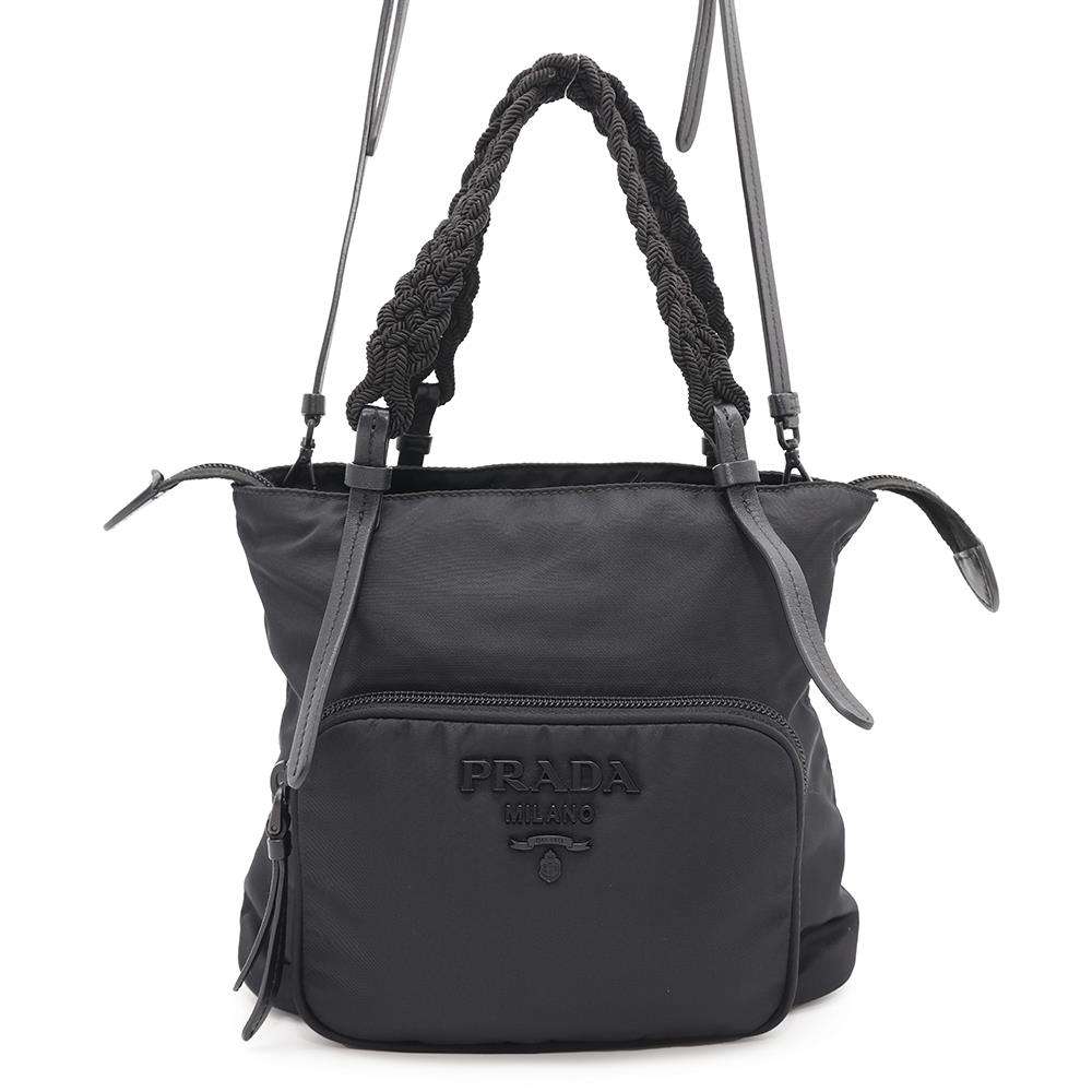 PRADA ?2WAYShoulder Black1BA207 Nylon