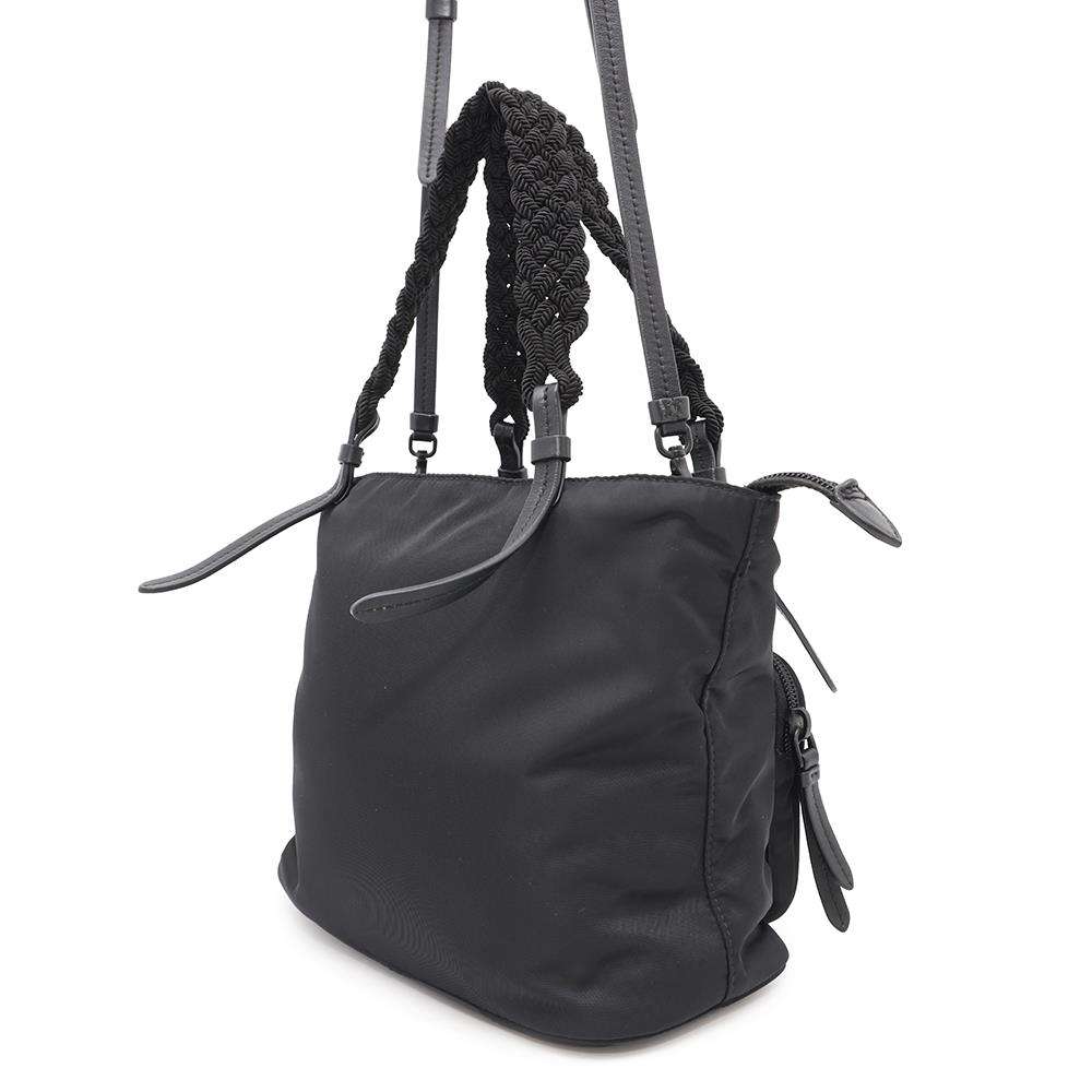PRADA ?2WAYShoulder Black1BA207 Nylon