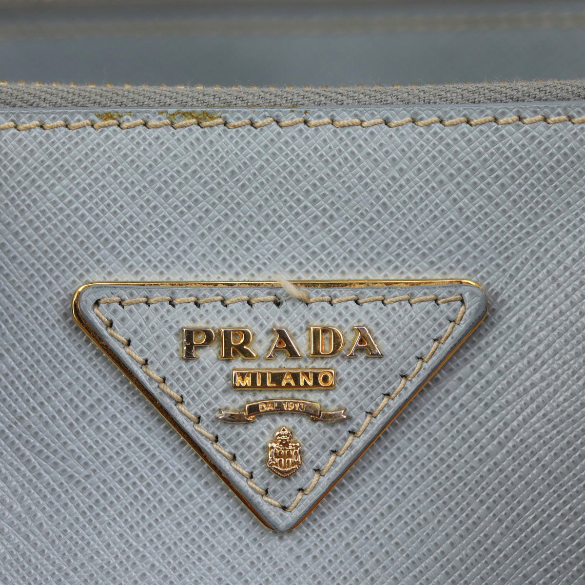 Prada Saffiano Lux Galleria Double Zip Tote Small