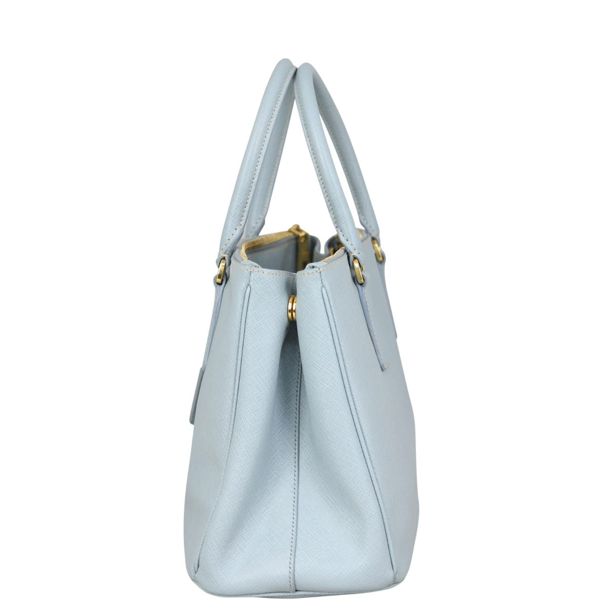 Prada Saffiano Lux Galleria Double Zip Tote Small