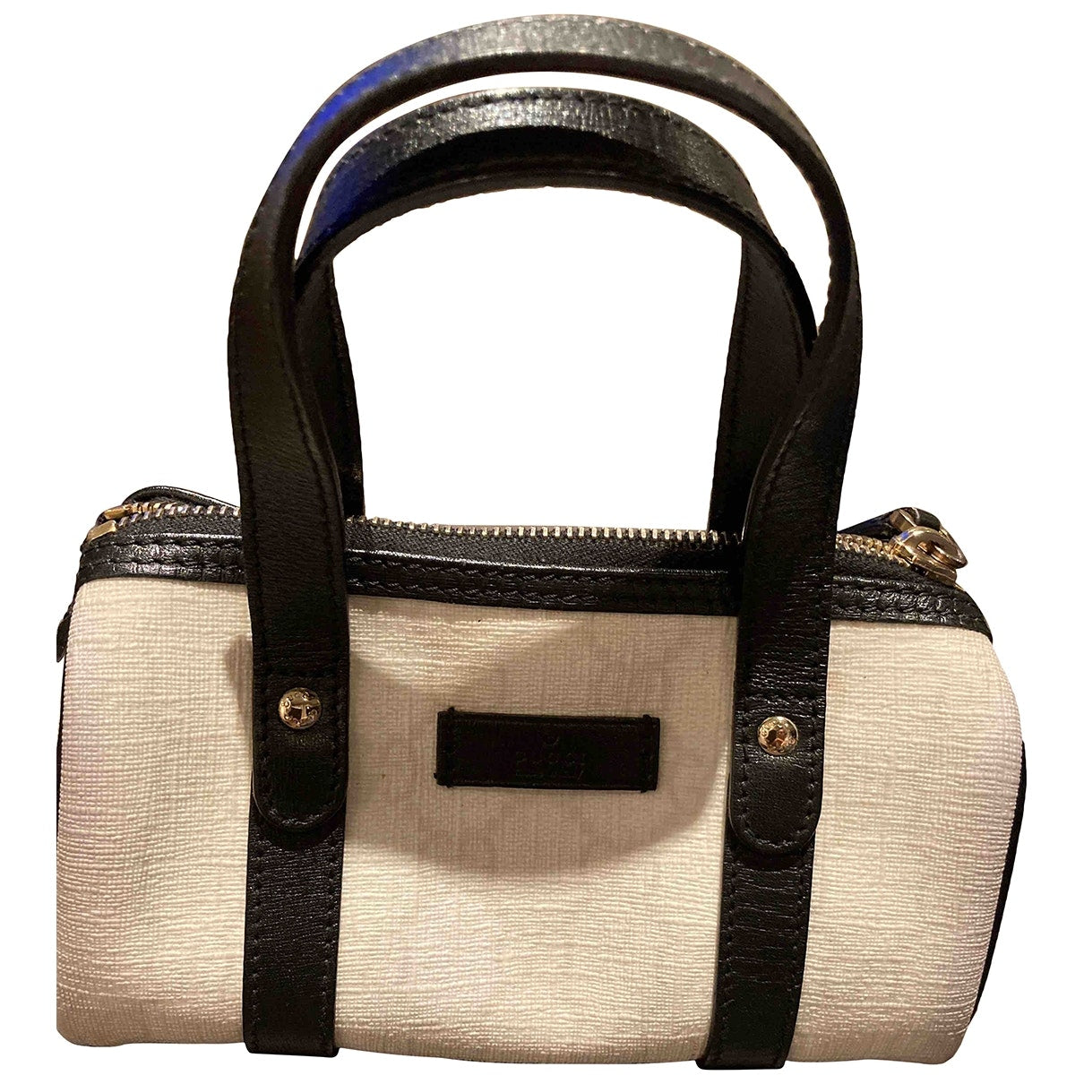 Gucci white cloth handbag