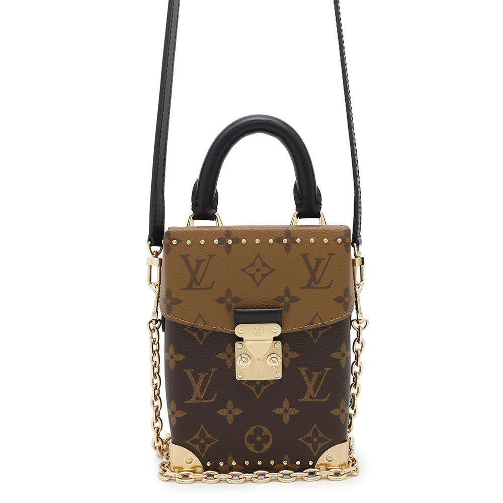 LOUIS VUITTON Camera box NoirM82465 Monogram Monogram Reverse Canvas