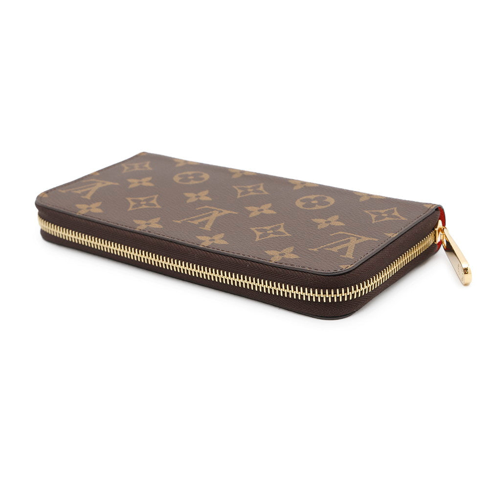 LOUIS VUITTON Zippy Wallet CoquelicotM41896 Monogram
