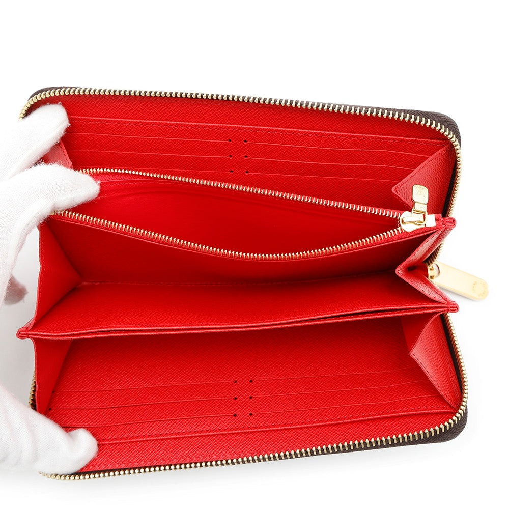 LOUIS VUITTON Zippy Wallet CoquelicotM41896 Monogram